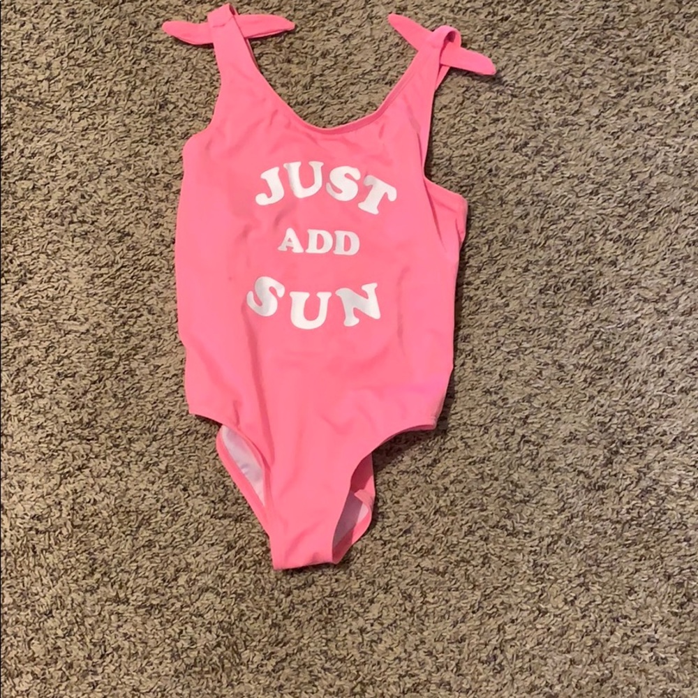 Girls bathing suit.